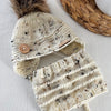 Tuque cache-oreille avec cache-cou