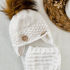 Tuque cache-oreille avec cache-cou