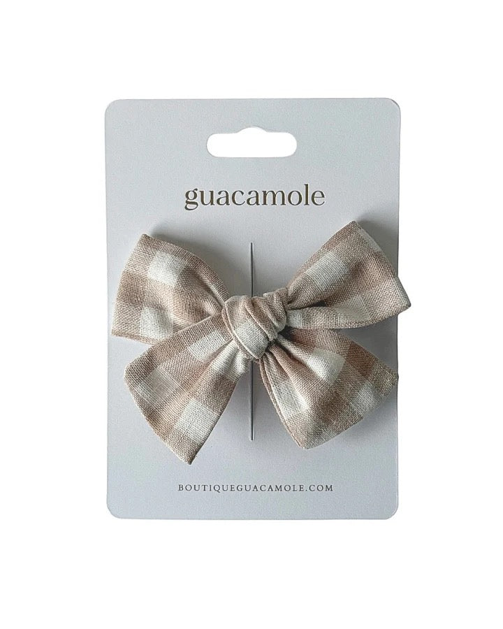 Pince à cheveux - Boucle En lin Tarte Aux Pommes