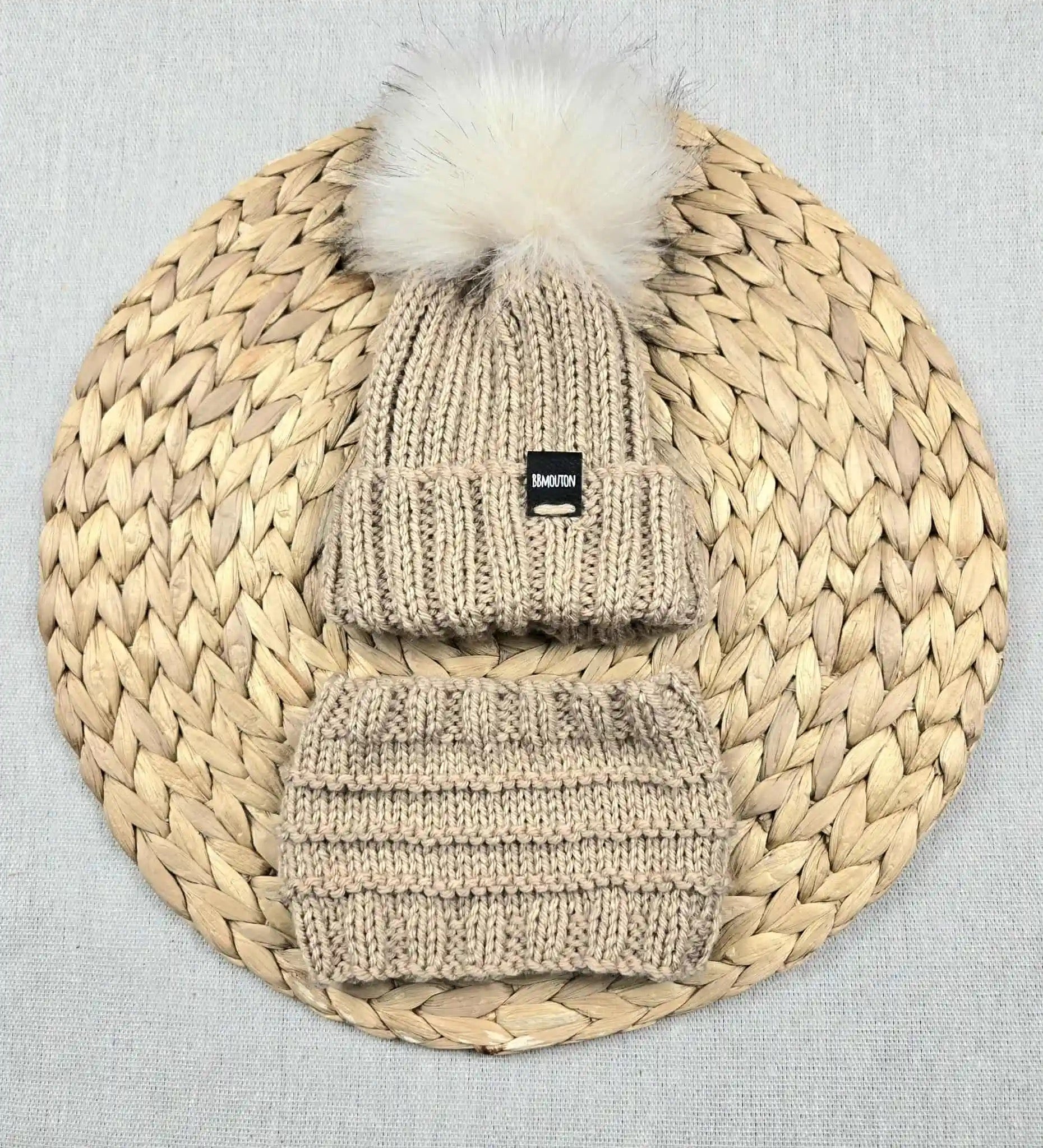 Tuque évolutive avec cache-cou