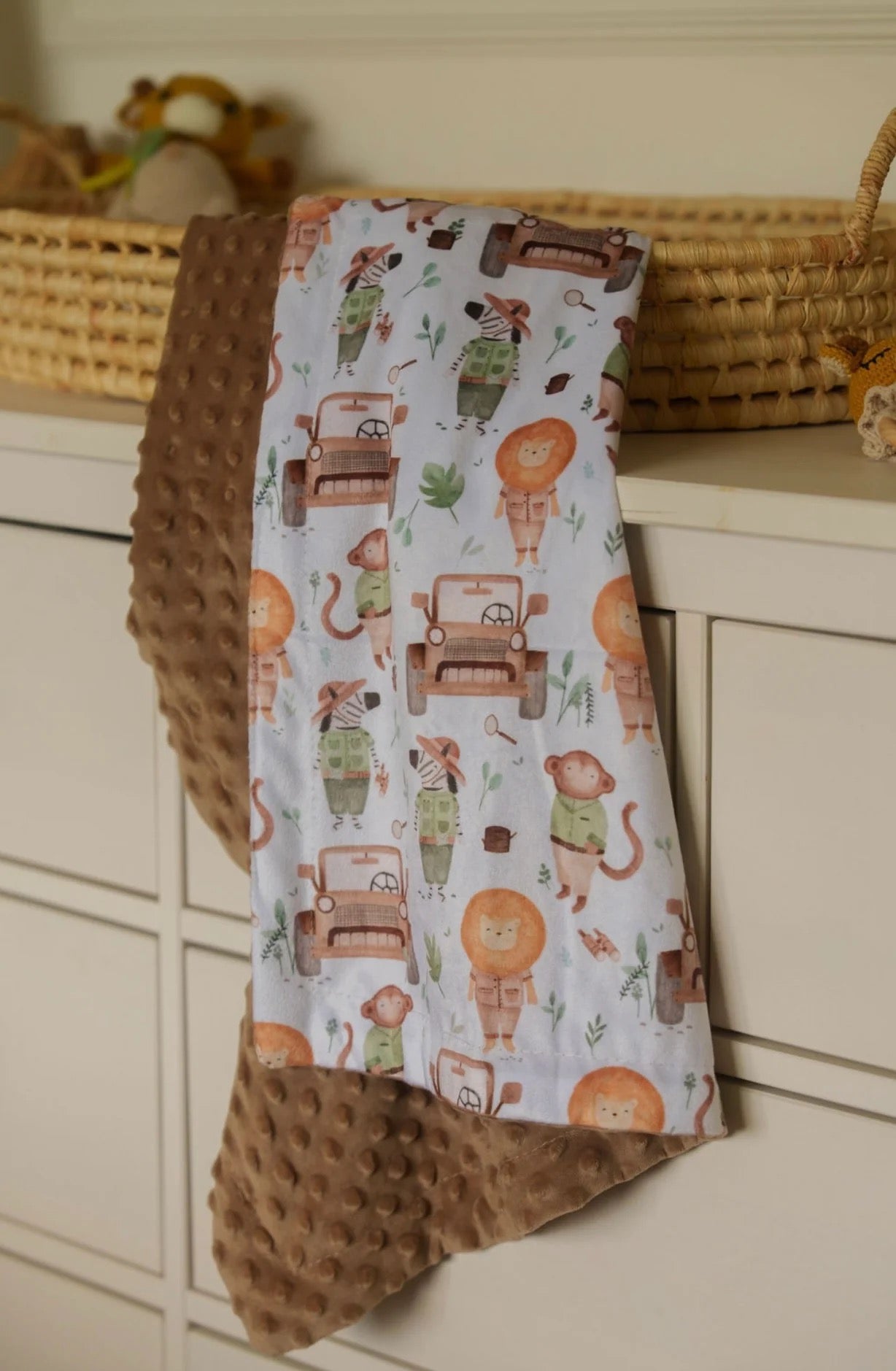 Couverture en Minky
