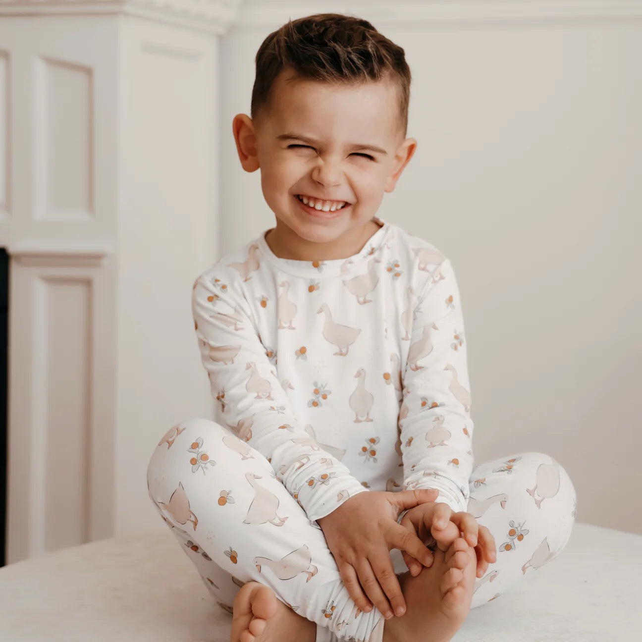 Pyjama 2 pièces - bébé et enfants - Petites oies