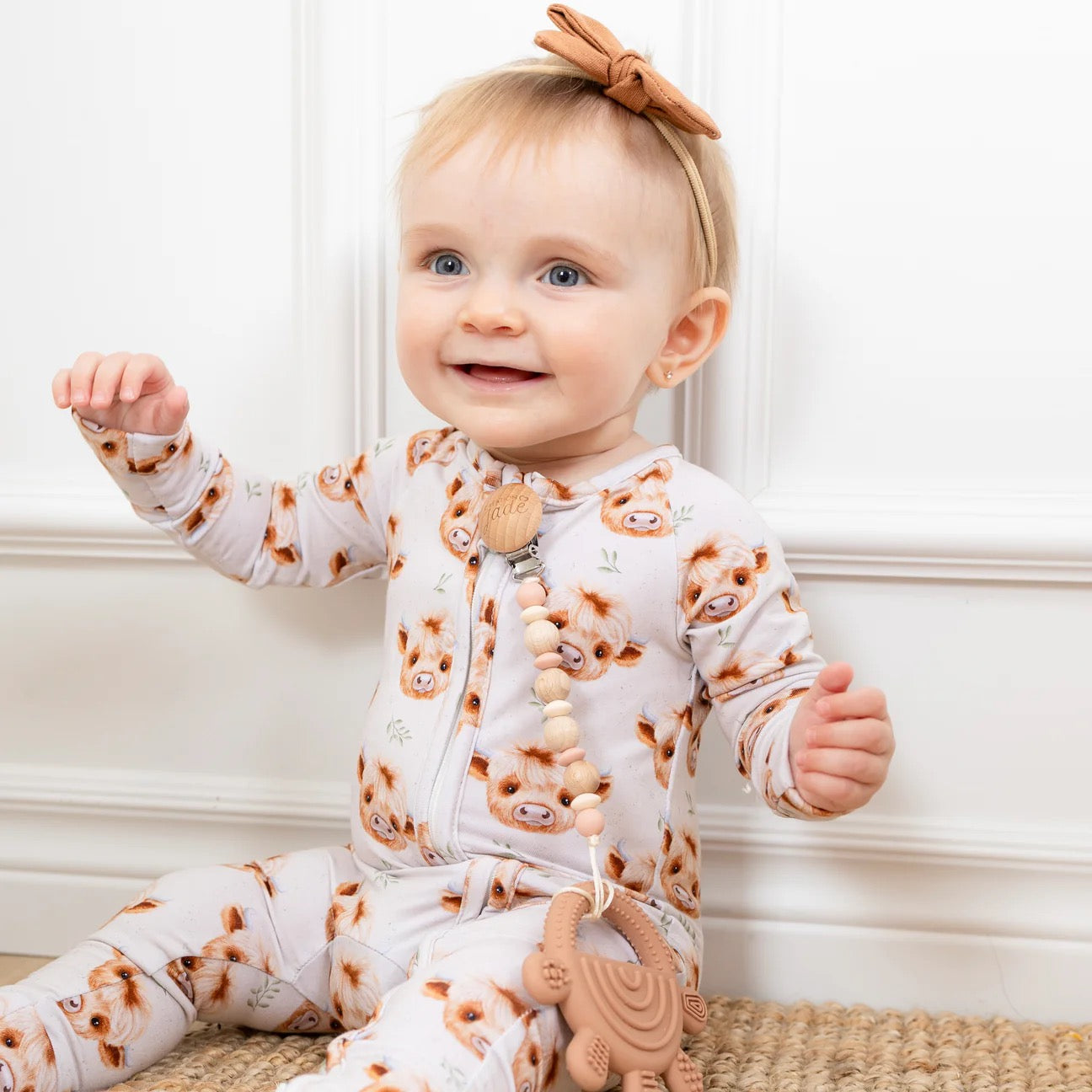 Pyjama Bambou - Vache highland